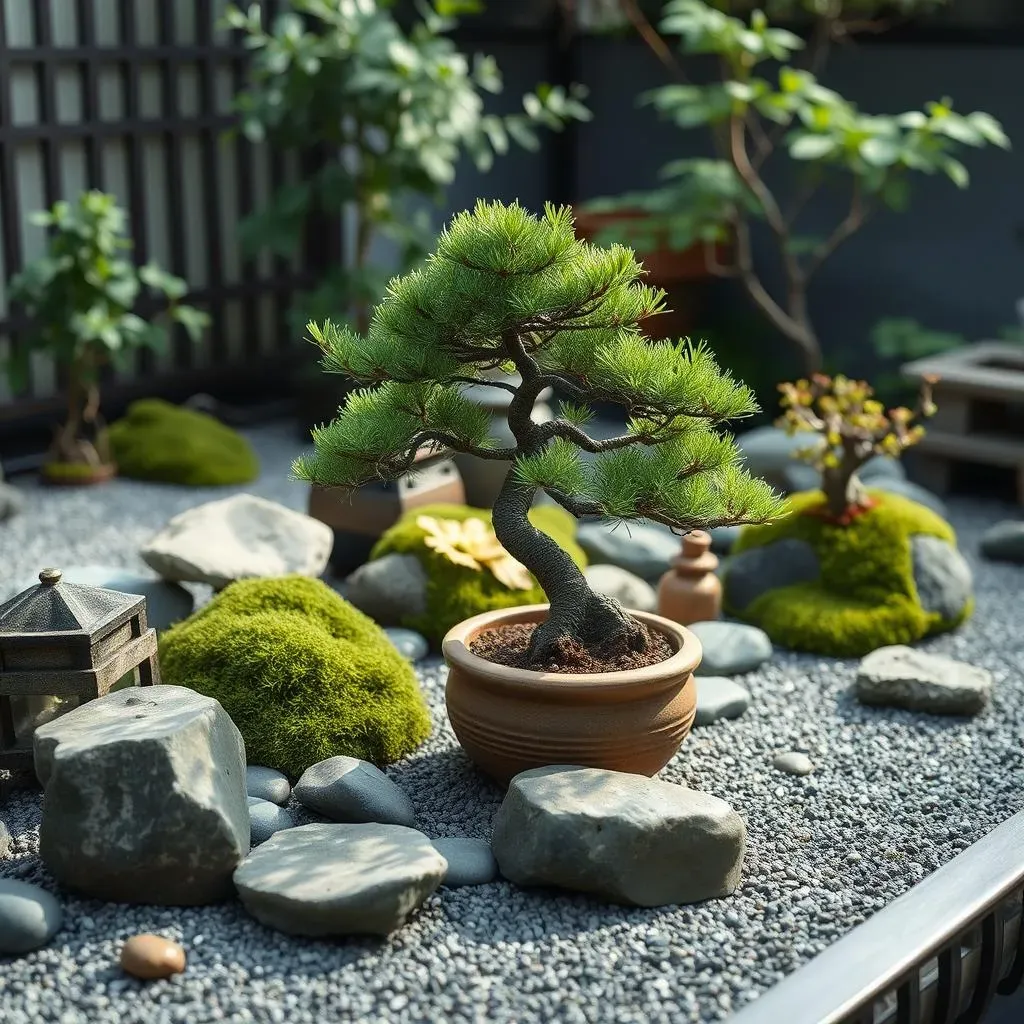 ミニ盆栽の植え付け：土の入れ方とコツ