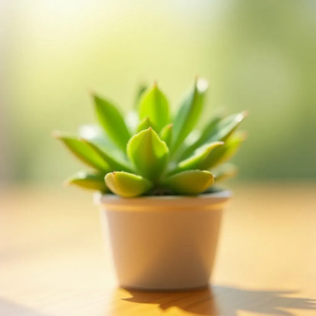 多肉植物の七福美尼（エケベリア）の育て方と特徴