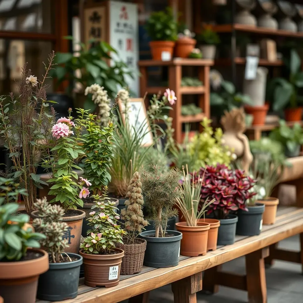 奈良の伝統植物が買える場所：店舗とオンラインショップ