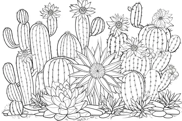 無料から本格派まで 多肉植物 塗り絵の選び方
