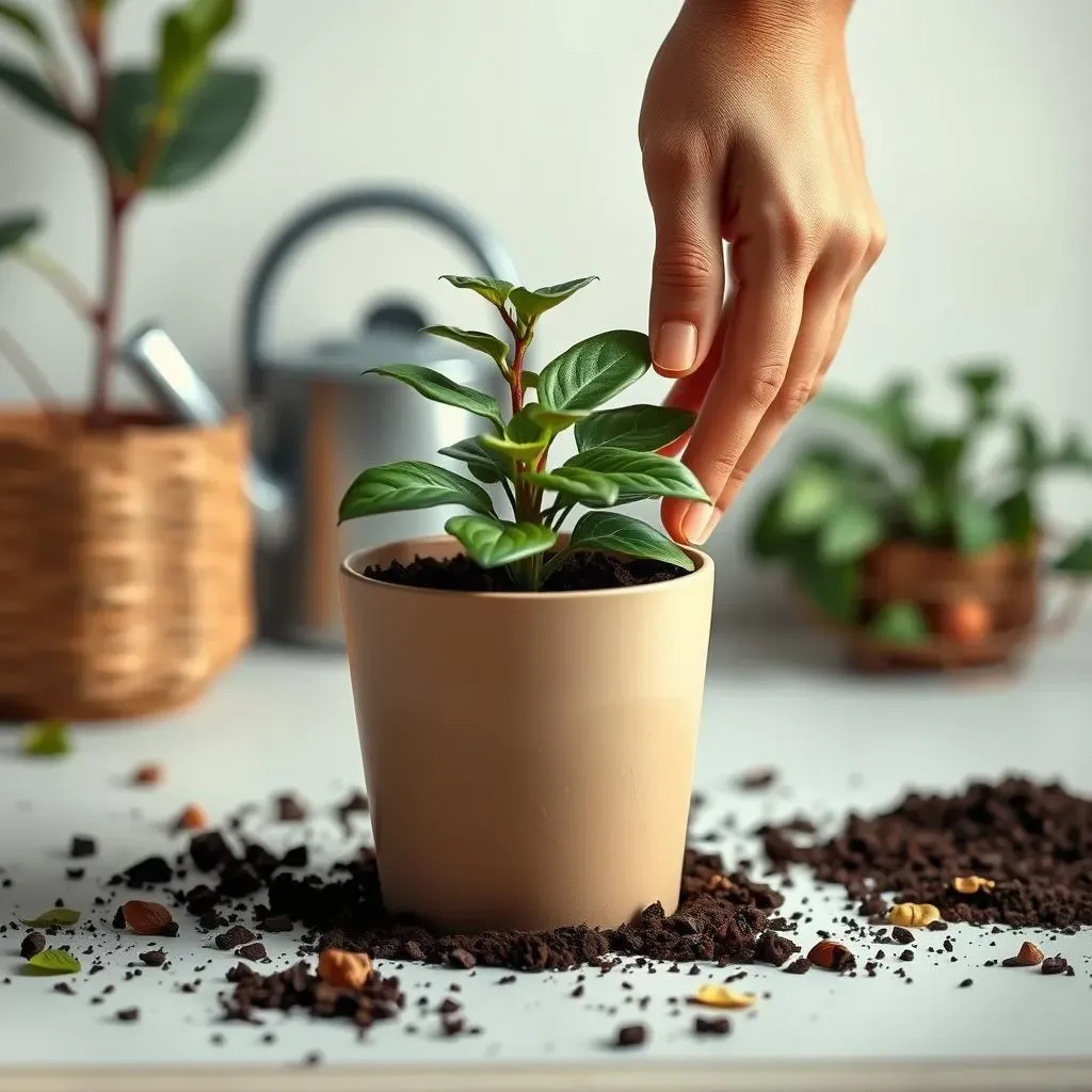 観葉植物の土交換：時期と手順、植え替えのコツ