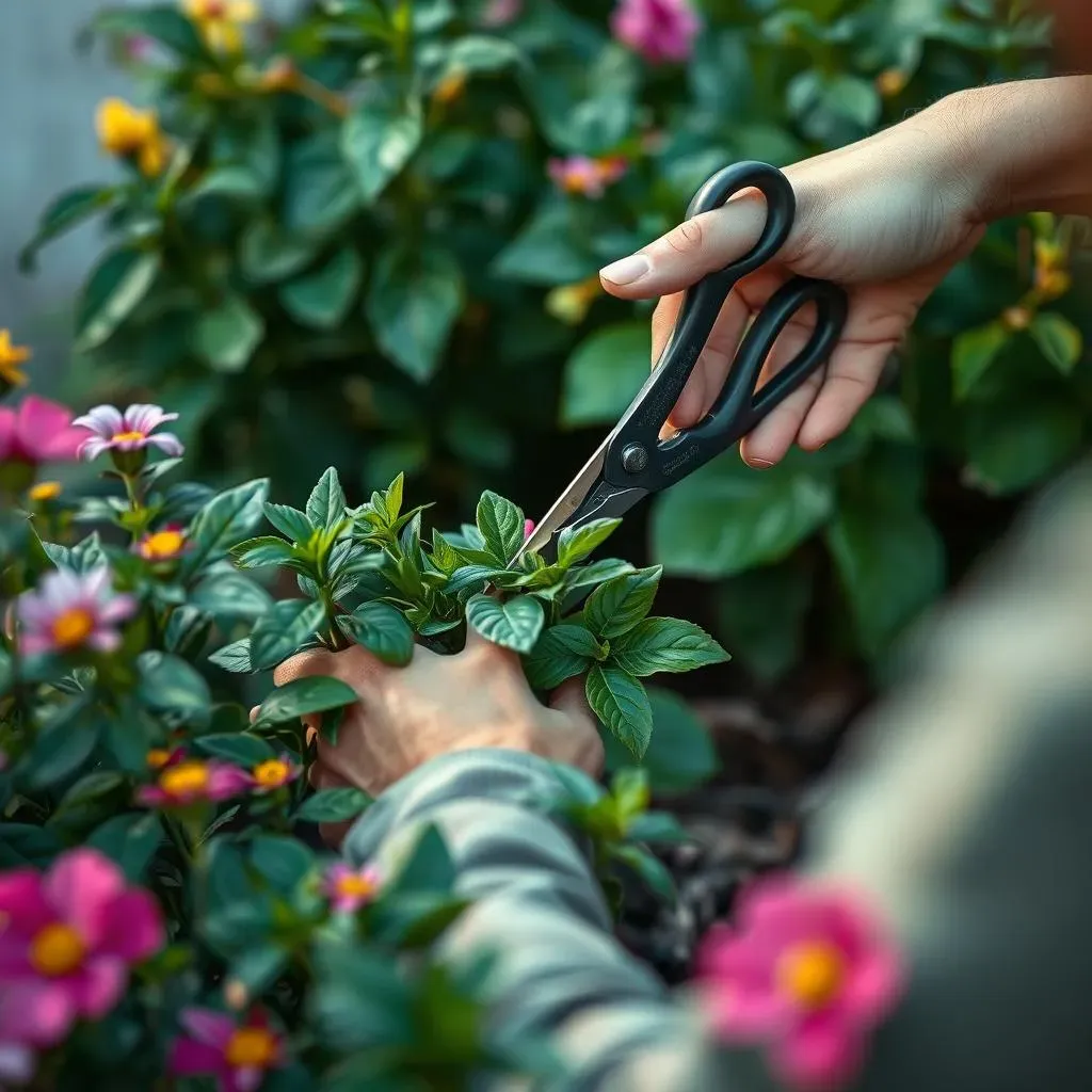 剪定と植え替え：植物の成長を促すメンテナンス