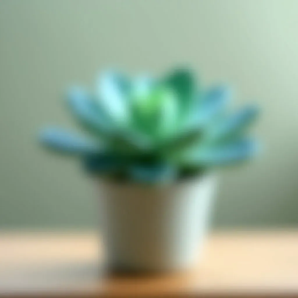 エレガンスブルーの育て方｜青い多肉植物の基本ケアガイド