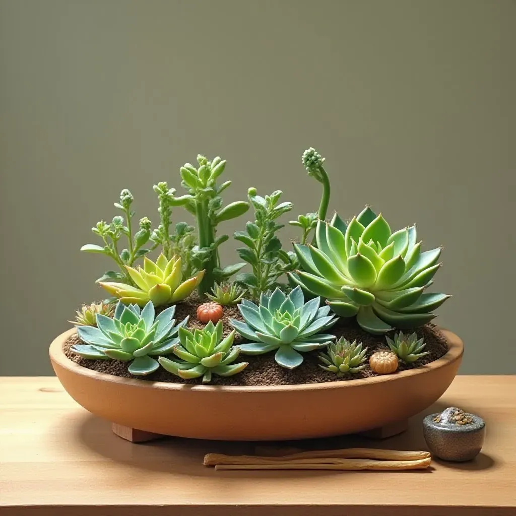 多肉ちまちま寄せの魅力と作り方